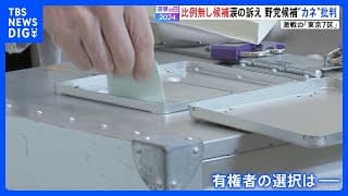 東京7区 裏金議員に攻勢【衆院選2024】丸川珠代・松尾明弘・小野泰輔