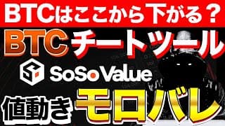 BTCの値動きが予測できる必須サイト【SoSoValue】