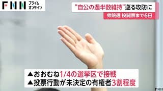 自民衝撃の197議席！自民単独過半数は厳しく過半数維持巡る攻防【裏金】